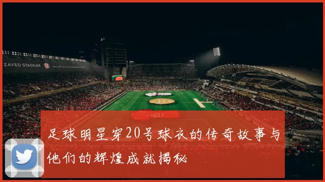 足球明星穿20号球衣的传奇故事与他们的辉煌成就揭秘